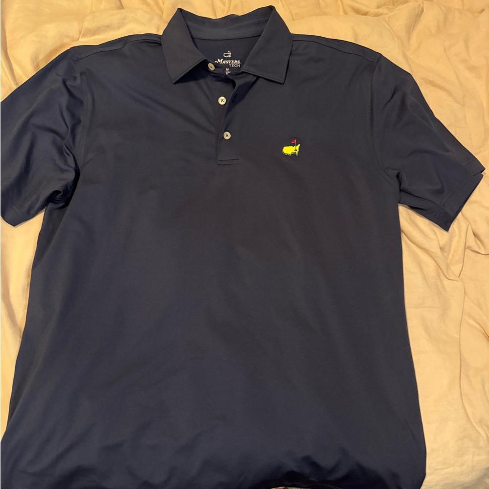 Masters Tech Navy Blue Polo Shirt